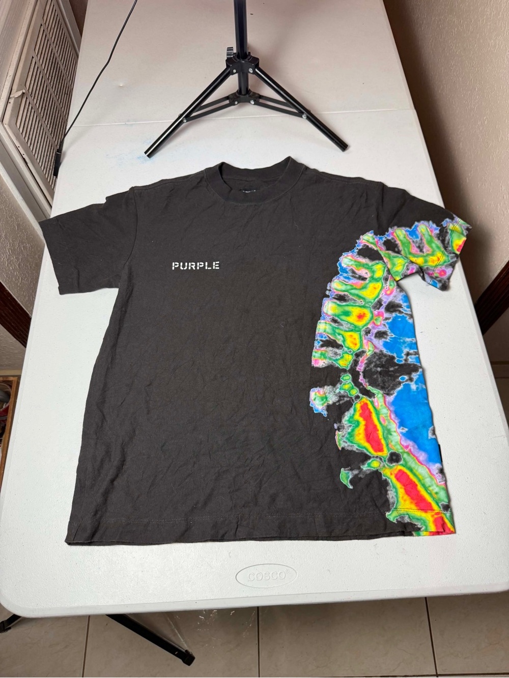 Used Purple Brand Jersey Black
Multi Tie Dye Sz XS